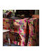 Tessitura Toscana Telerie Cotton Tablecloth Kiriku Green 85x85cm