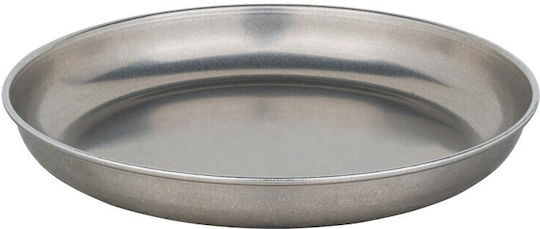 GTSA Servierplatte Inox Silber mit Durchmesser 24cm