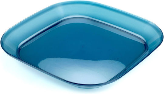 GSI Outdoors Runde Servierplatte Blau