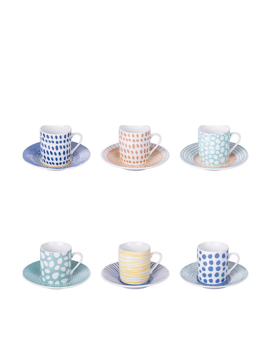 Villa D'Este Coffee Cup Made of Multicolour Porcelain 90ml