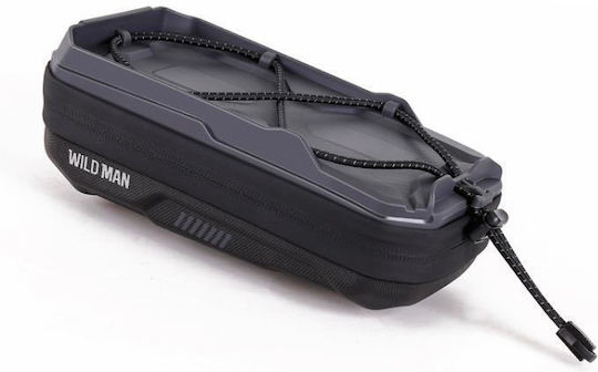 Държач за Мобилен Телефон за Планински Велосипед Wild Man Gx330 Твърд Калъф Eva Кормило Сив