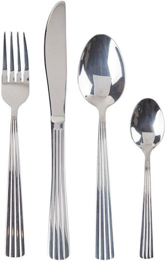 Butlers Butlers Besteckset Edelstahl Silber 4 Stück