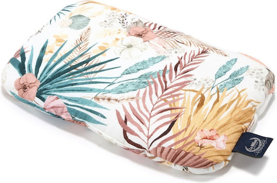 La Millou Baby Sleep Pillow Bamboo Boho Palms Pink - Purple 20x30cm