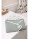 Baby Star Baby Bath Towel Hooded in Turquoise 75x75cm