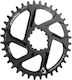 Racework 7075-t6 Sram Mountain Bike Μονή Πλάκα Στρογγυλό Γρανάζι Ποδηλάτου Προδιαγραφές 6mm 36t