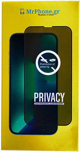 Προστασία Οθόνης Privacy Full Face Tempered Glass 9h Για Xiaomi Redmi Note 15 Pro 5g