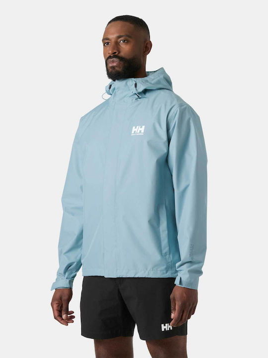 Helly Hansen Seven J Μπουφάν Αδιάβροχο και Αντι...