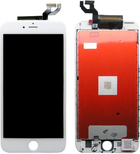 Екран Supreme Quality със сензорен механизъм за Apple iPhone 6s Plus Бял