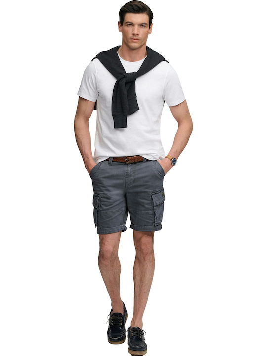 Superdry Core Мъжки Карго Бермуди Magma Slate Grey