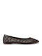 Women's Ballerina Shoes In Black Colour