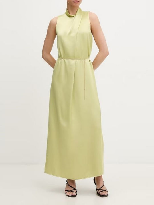 Hugo Satin Damenkleid Hochzeit - Taufe Gelb