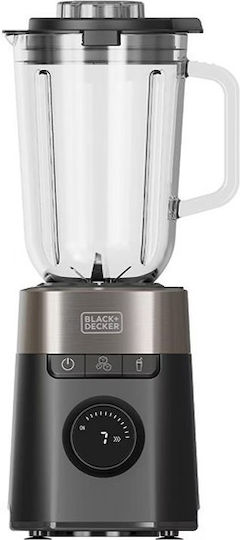 Blender with Glass Jug 2.2 L 2200W Silver BXJB1201E