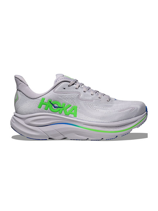 HOKA Clifton 10 Men's Sport Shoes Running Gray ...