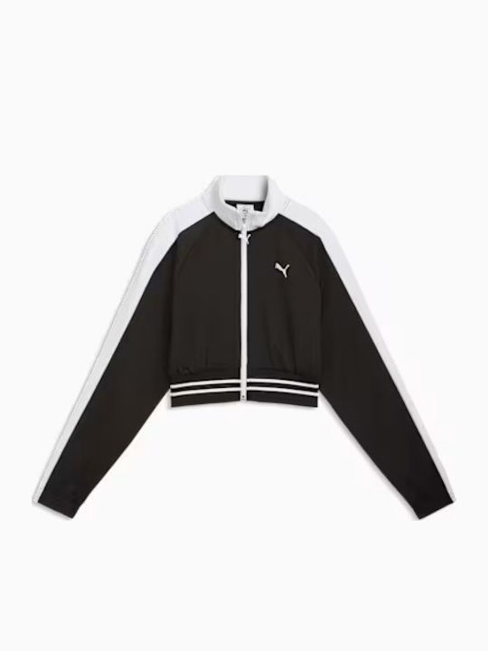 Γυναικείο Track Jacket Μαύρο