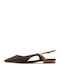 Women's Ballerina Shoes Slingback with Strap in Brown Color SA6029EX339 S1804