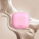Protective Case for Earbuds with Dual Magnetic Protection AirPods 4 Anc Galaxy Pink