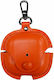 Leder- / Synthetisches Leder-Fall Mit Haken In Orange Für Huawei FreeClip 2