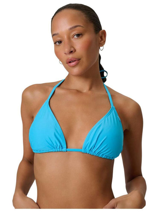 4F Topuri De Bikini Triunghi Albastru Deschis
