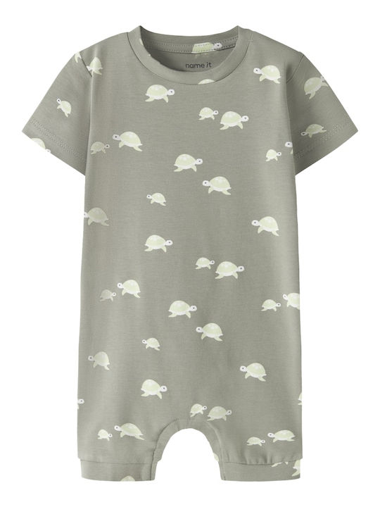Name It Baby-Strampler Grau