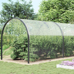 vidaXL Tunnel Greenhouse with Plastic Frame