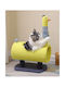 Denikpets Cat Scratching Post Bird Yellow 25x35x65cm