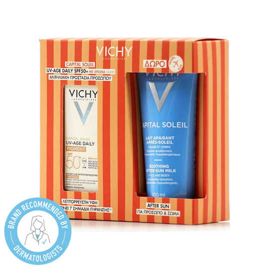 Vichy Capital Soleil Σετ με Αντηλιακό Προσώπου & After Sun SPF50 2τμχ