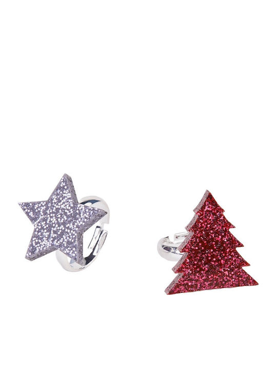 Mini Cools Παιδικό Δαχτυλίδι Ανοιγόμενο MCXMAS4