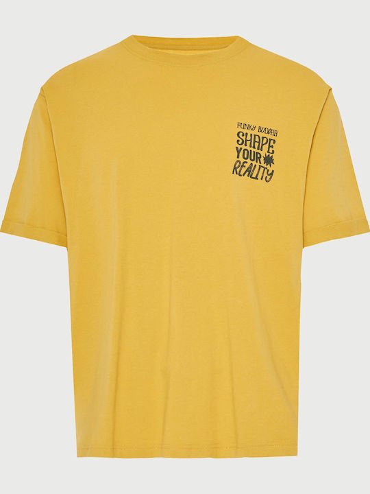 Funky Buddha T-shirt Oil Yellow