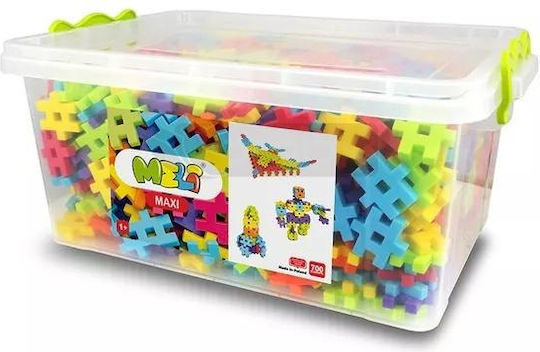 Meli Bristles Peg Building Blocks for 1+ Years 700 Pieces