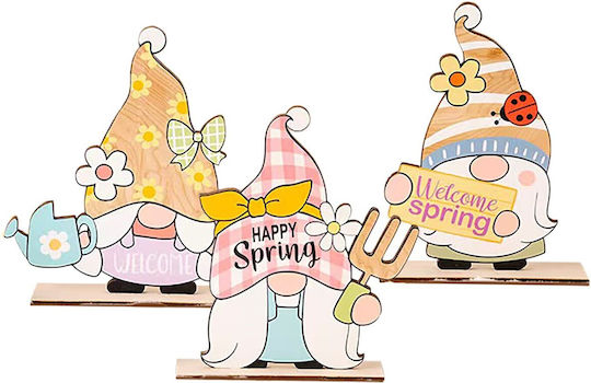 Φιγούρα Νάνος Happy Spring Επιτραπέζιος 15x11cm Bunny's 932267
