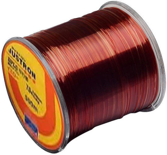 5.0 0.37mm 6.32kg Tension 500m Extra Strong Nylon Fishing Line Imported Raw Silk Wine Red