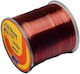 4.0 0.33mm 5.83kg Tension 500m Extra Strong Nylon Fishing Line Imported Raw Silk Wine Red