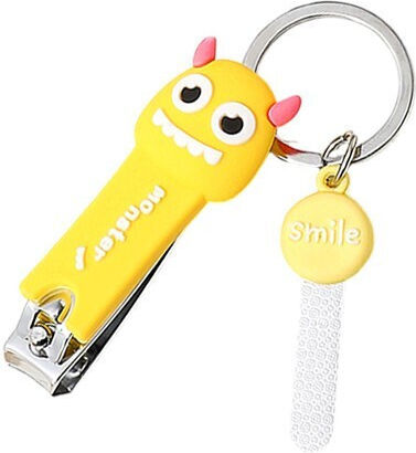 Monster Family Set Nail Clippers Pvc Little Monsters Yellow