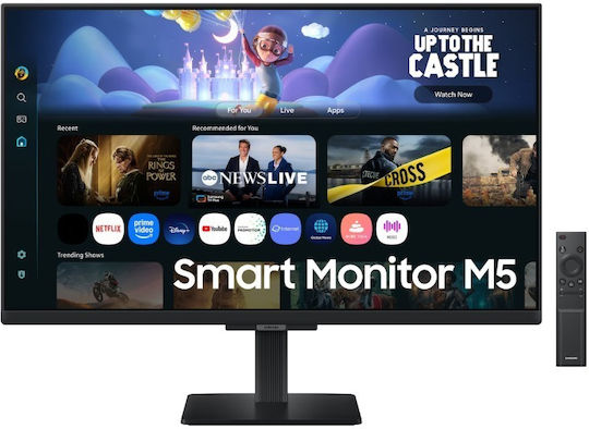 Samsung M5 M50F IPS HDR Smart Monitor 27" FHD 1920x1080 with 5ms Response Time GTG