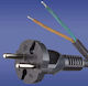 Elektro Plast Extension Cord Cable with Length 3m Cross Section 2 x 1.5mm²