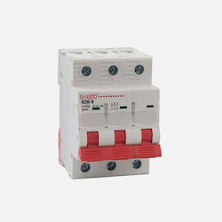 Redled Elektrische Schaltpaneel-Druckknopfschalter 63A
