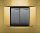 Geyer Wechselrahmen Aqua Metall 2m Gold Matt