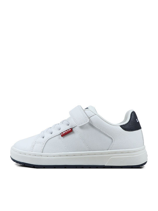 Παιδικά Sneakers με Σκρατς Λευκά