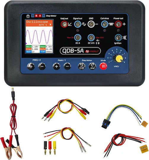 Tester Actuator Bobină de Aprindere Auto Qdb-5a Osciloscop Multimetru Digital Generator de Semnal Pwm Driver Motor Pas cu Pas