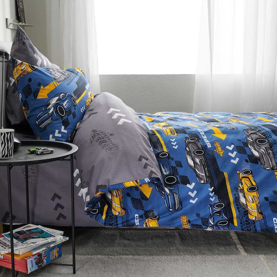 Vesta Home Kinderbettdecke Einzel Blau 160x230cm