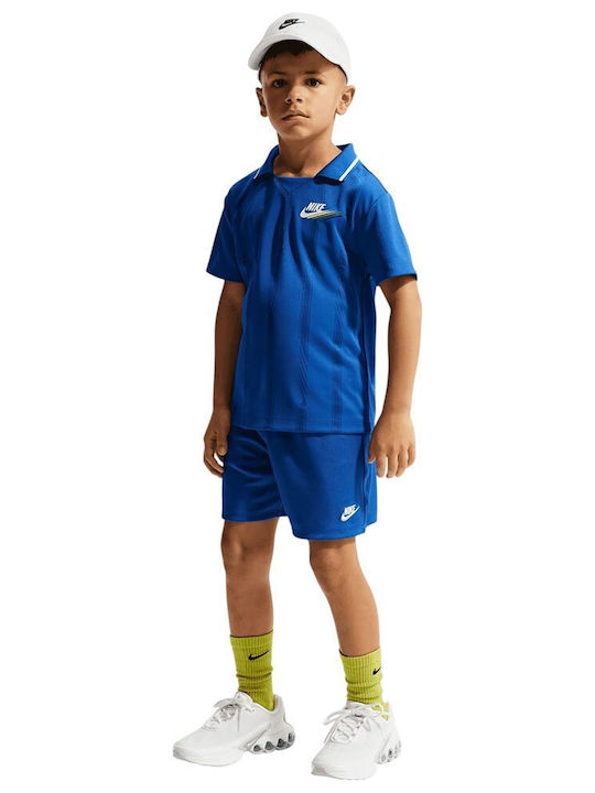 Kids Clothing Set with Shorts Summer 2 Pieces Blue