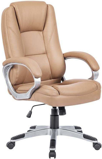 Cf6950 Exekutive Bürostuhl mit Einstellbaren Armen Beige