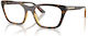 Women's Butterfly Prescription Eyeglass Frame Brown EA4274BU 50261W