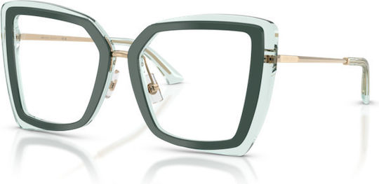 Jimmy Choo Brillengestelle Mit Rezept Grüne JC3059 5104
