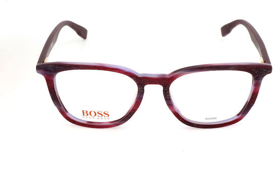 Herren Brillengestelle mit Rezept Boss Bo-0302-2of Brücke Tempel 50 17 145 Mm