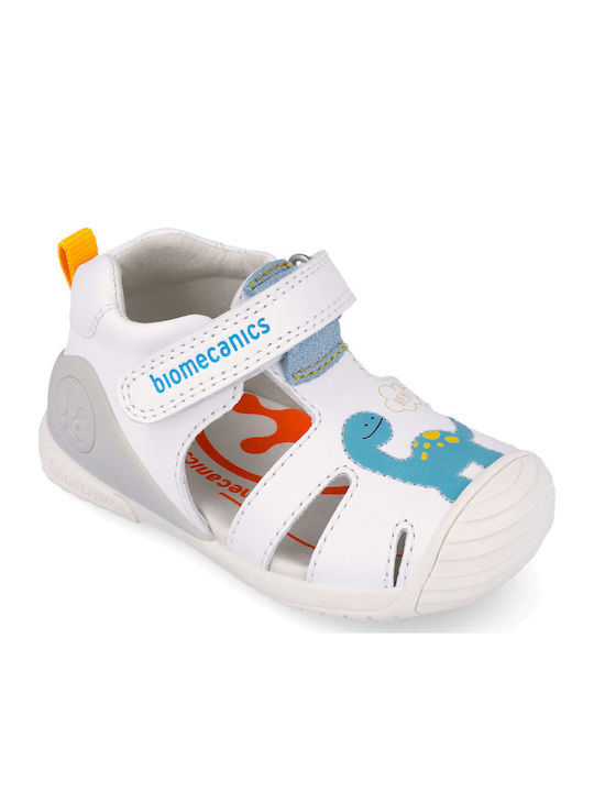 Biomecanics Sandale Tip Pantof Anatomice Albe