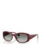 Vogue Unisex Ochelari De Soare Cu Culoare Full Face Roșie Și Culoare Gri Degrade Lentile VO5663SM 287511