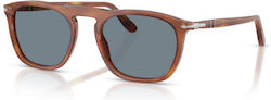 Persol 96/56 Γυαλιά Ηλίου Καφέ με Κοκκάλινο Σκελετό