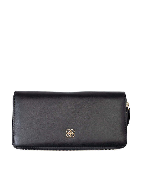 Leather Women's Wallet Black