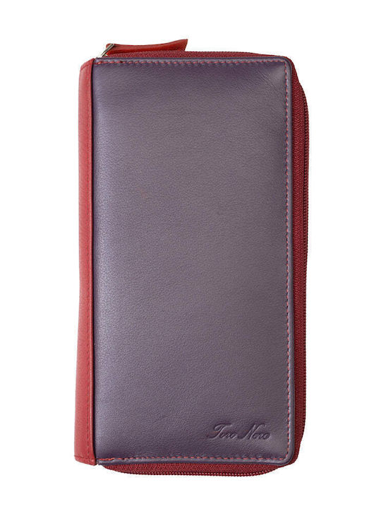 Portofel De Damă Mic Din Piele Cu RFID Violet